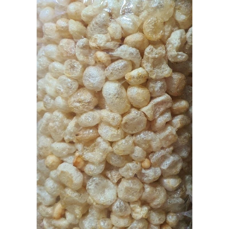 

Kerupuk kulit sapi matang bumbu jeruk renyah & gurih