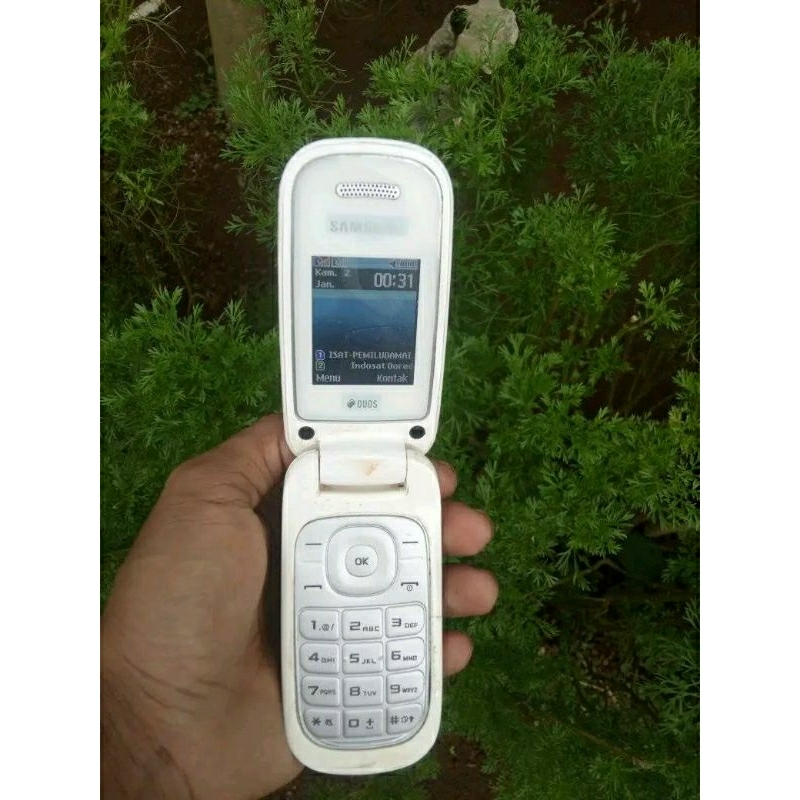 Hp jadul Samsung Flip Duos Asli Sein ori