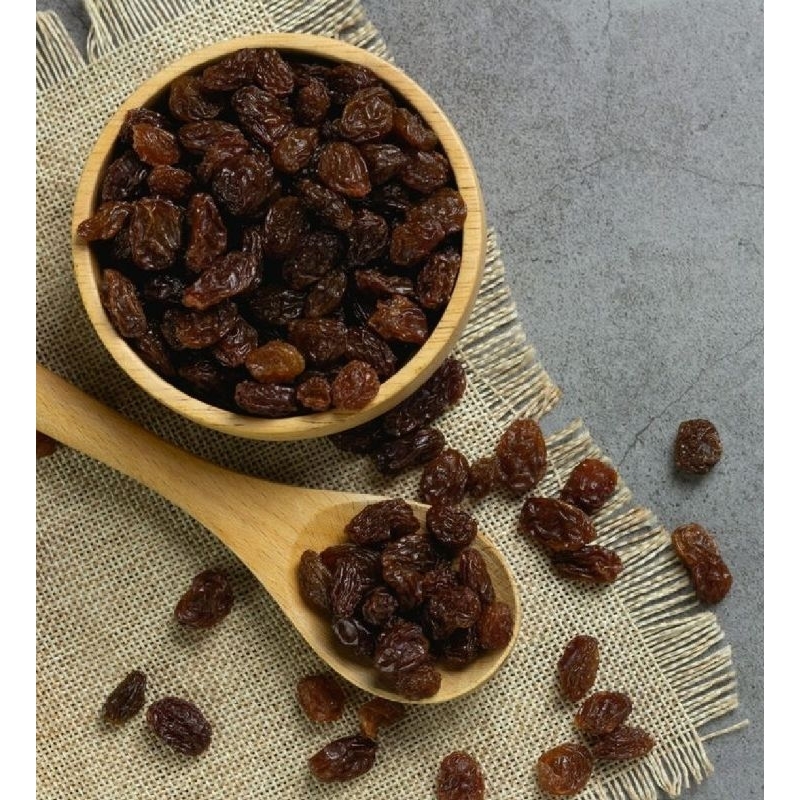 

Kismis Hitam 250gr/Black Raisin Premium | Cemilan Manis Alami | Raisin Kering untuk campuran kue