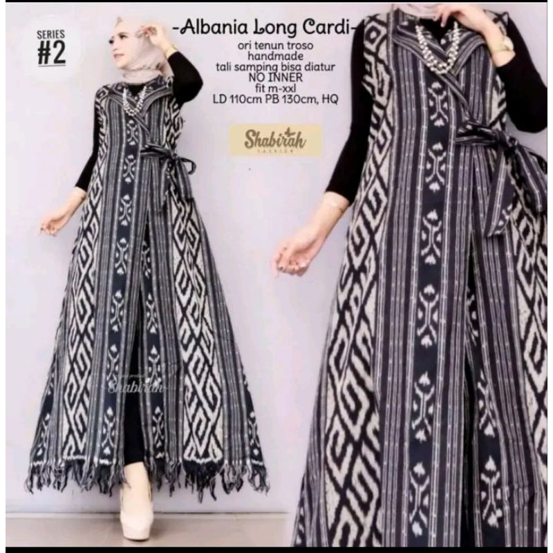Long Outer toraja Black