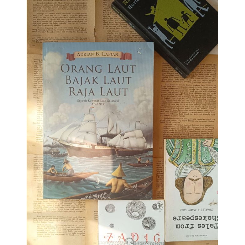 Buku Langka Orang Laut Bajak Laut Raja Laut - Adrian B. Lapian