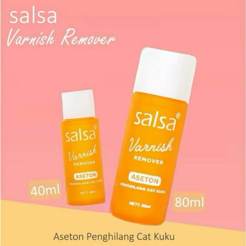 SALSA Varnish Remover Aseton - Aseton  Penghilang Cat Kuku