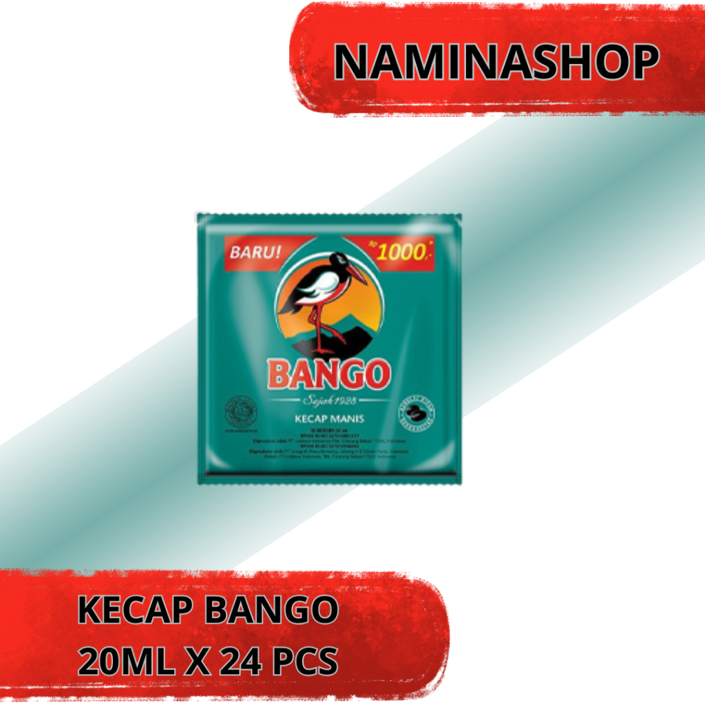 

BANGO KECAP MANIS RCG 20mL/25g X 24 PCS