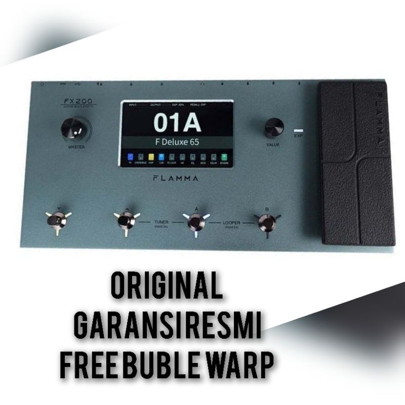 EFEK GITAR FLAMMA FX200 EFFECT GUITAR FLAMMA FX 200