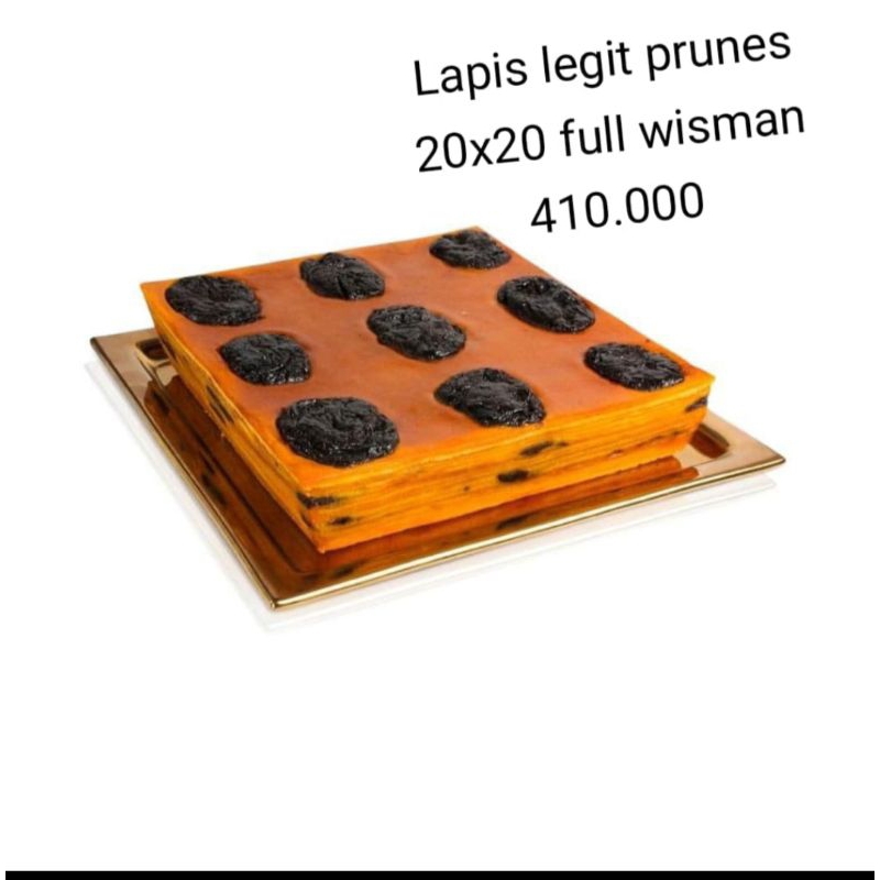 

lapis legit prunes