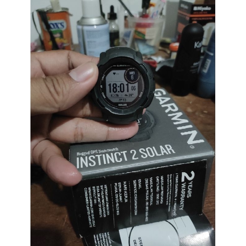 Garmin instinct 2 solar second