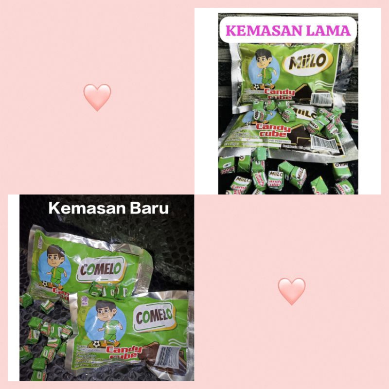 

miilo cube ( comelo ) kemasan isi 50pc