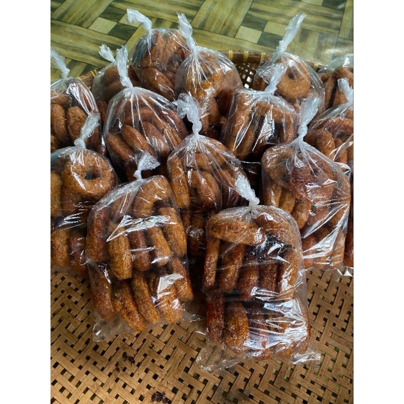 

kue ali agrem / kue cincin isi 10 pcs kue cincin gula merah asli cianjur