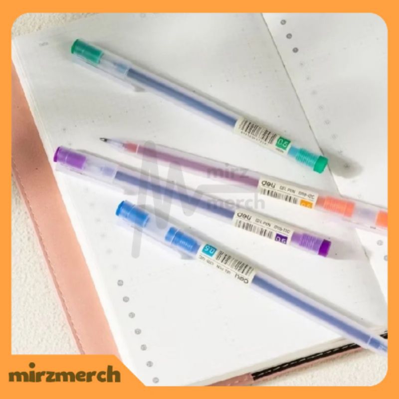 

Pulpen gel 0.5 mm 12 warna gel pen warna warni