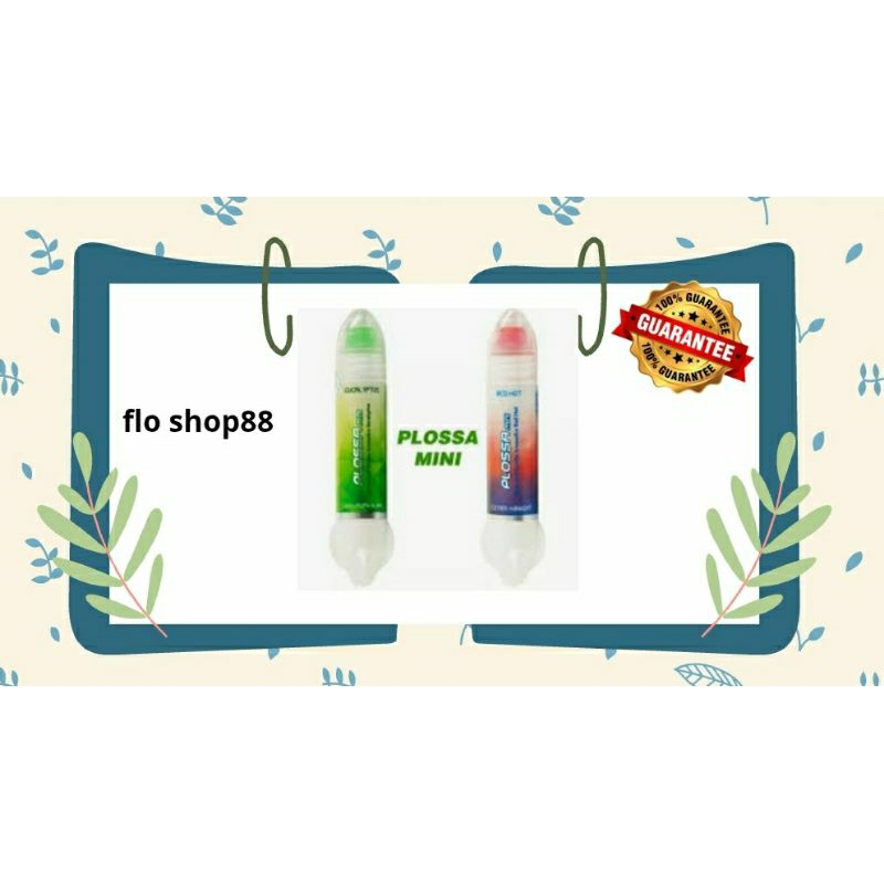 A - PLOSSA MINI / PLOSSA MINI EUCALYPTUS / PLOSSA MINI INHALER