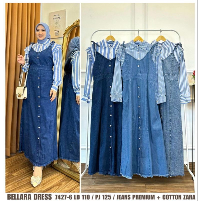 Bella dress jeans set outer