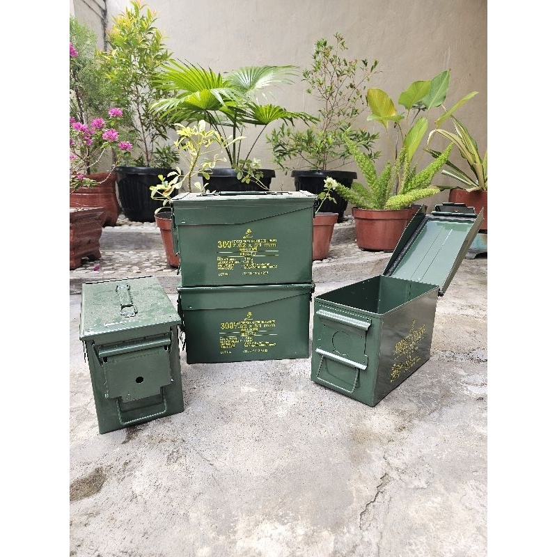 Box Pindad Peluru TNI Besi Sedang Jombang