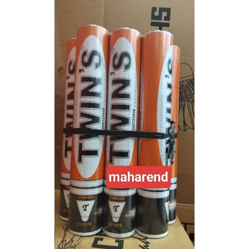 KOK BULUTANGKIS/KOK BADMINTON/SHUTTLECOC/KOK/COCK/BADMINTON/BULUTANGKIS/KOK TWIN ORANGE/KOK TWINS/ K