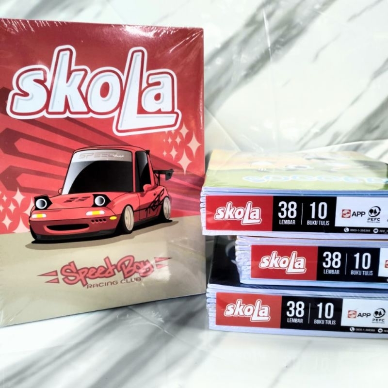 

1 Pack Buku Tulis SKOLA 38 Lembar (10buku)