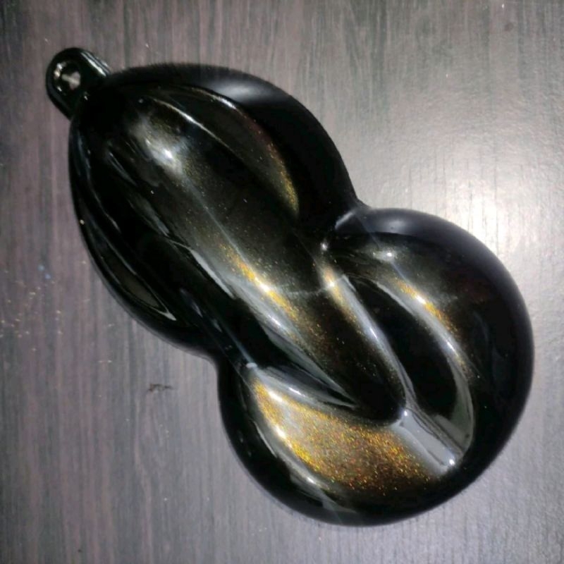 Cat Moonlight Gold PU 1 liter Dominan Hitam Efek Gold Cat Duco PU Cat Mobil Cat Body Motor