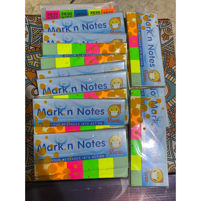 

Paketan isi 14pcs PRONTO Mark n Notes (Stik noted)