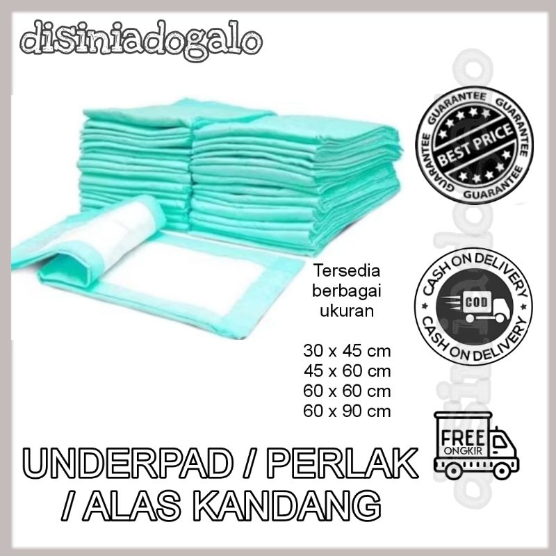 [HARGA UNTUK 1 LEMBAR] Underpad untuk Hewan Kucing