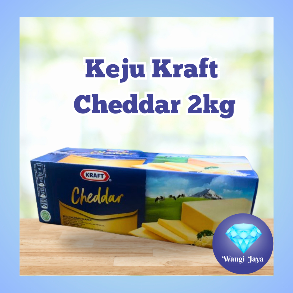

Termurah!! KEJU KRAFT Cheddar 2 Kg