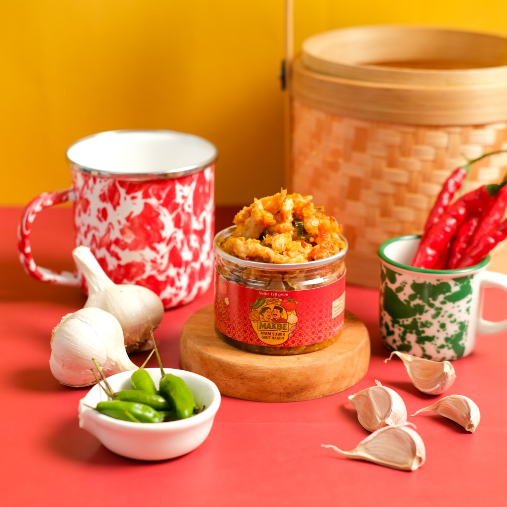 

Sambal Ayam Suwir 120 Gram - Sambel Makbe Ayam Suwir - Sambal Pedas Kemasan Kaleng Siap Makan Asli Homemade Enak Untuk Lauk - Aneka Spesial Sambal Murah Viral Nagih - Eat Sambal Mr Crispy