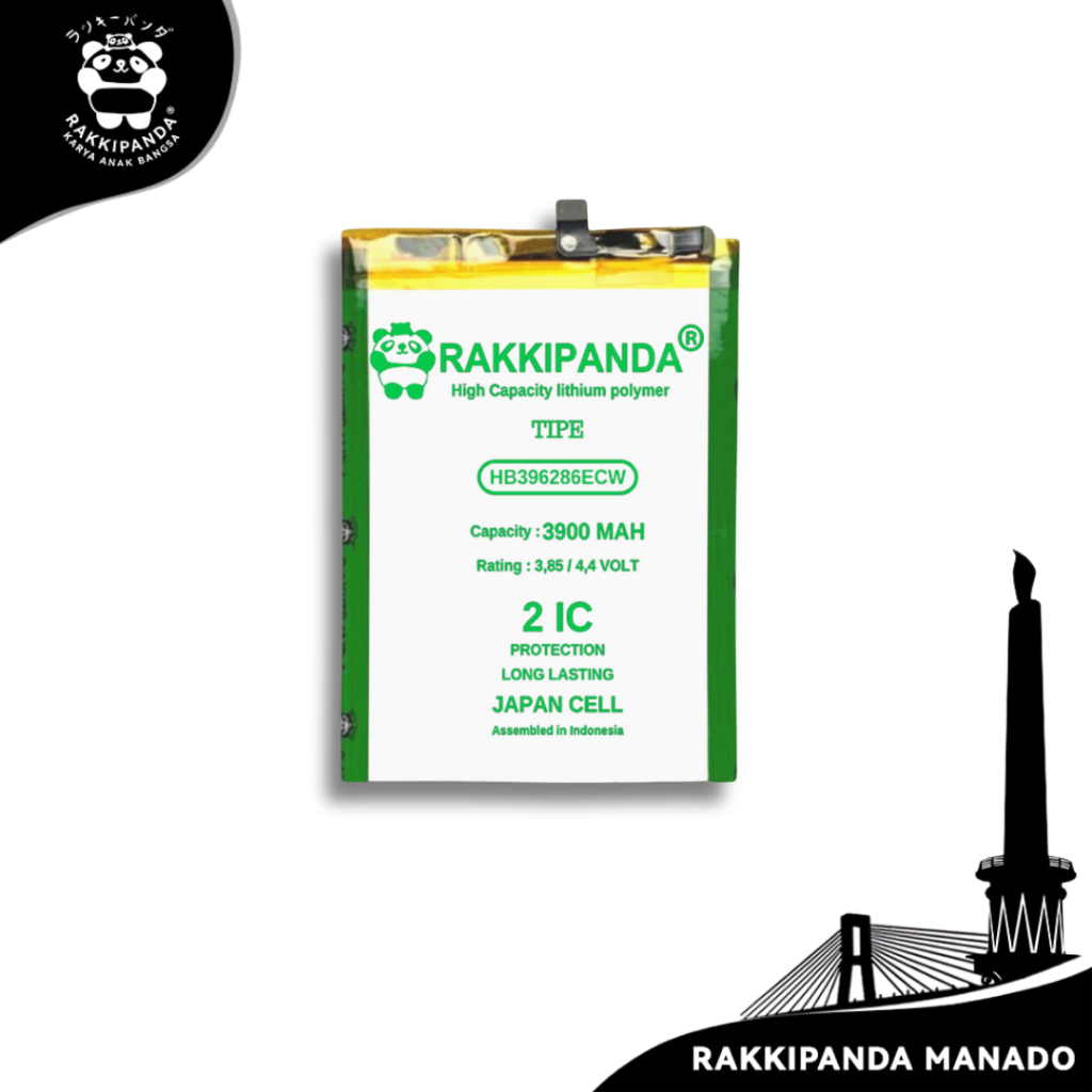 RakkiPanda Baterai HP HB396286ECW P Smart 2019/Honor 10i/Honor 20i/Enjoy 9s