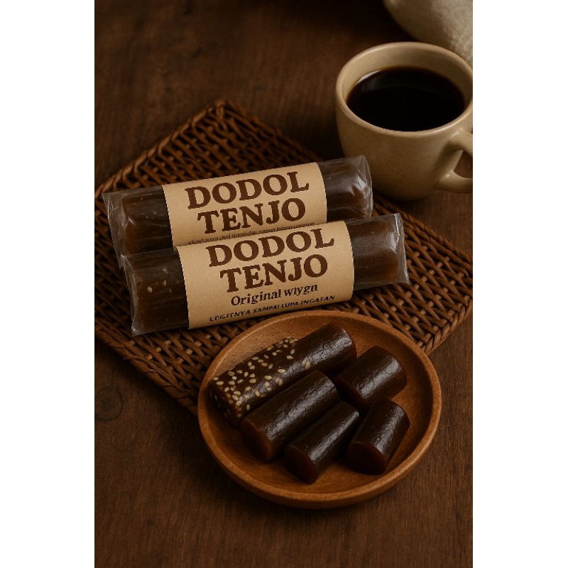 

Dodol Tenjo Original, Mix, Wijen ukuran 100gr - 200gr