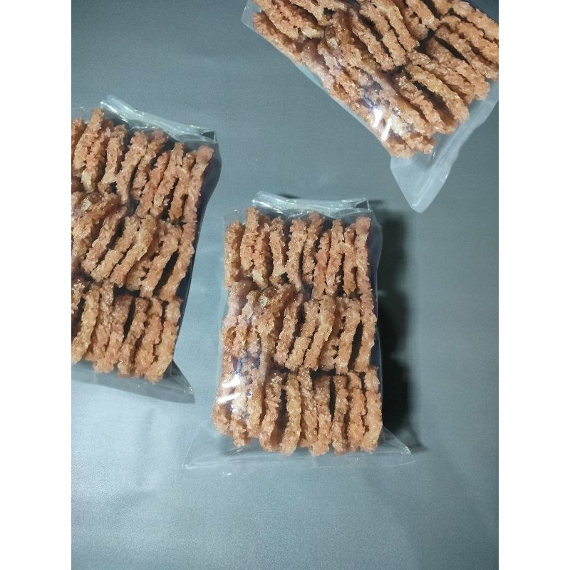 

Rengginang Mentah khas Bogor Rasa terasi merah gurih renyah isi 30 pcs