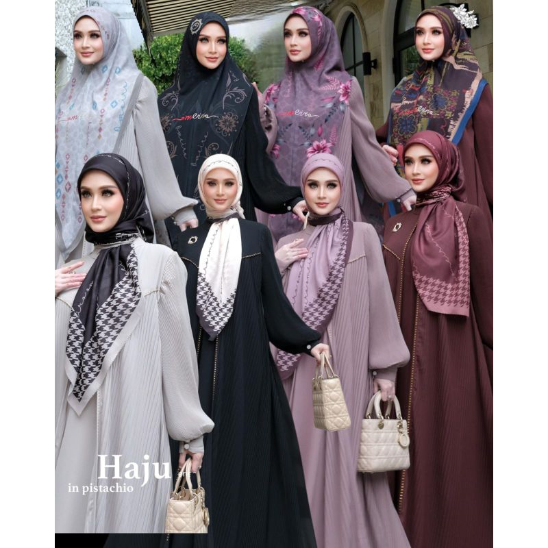 omeiro haju series gamis set mewah omeiro syari