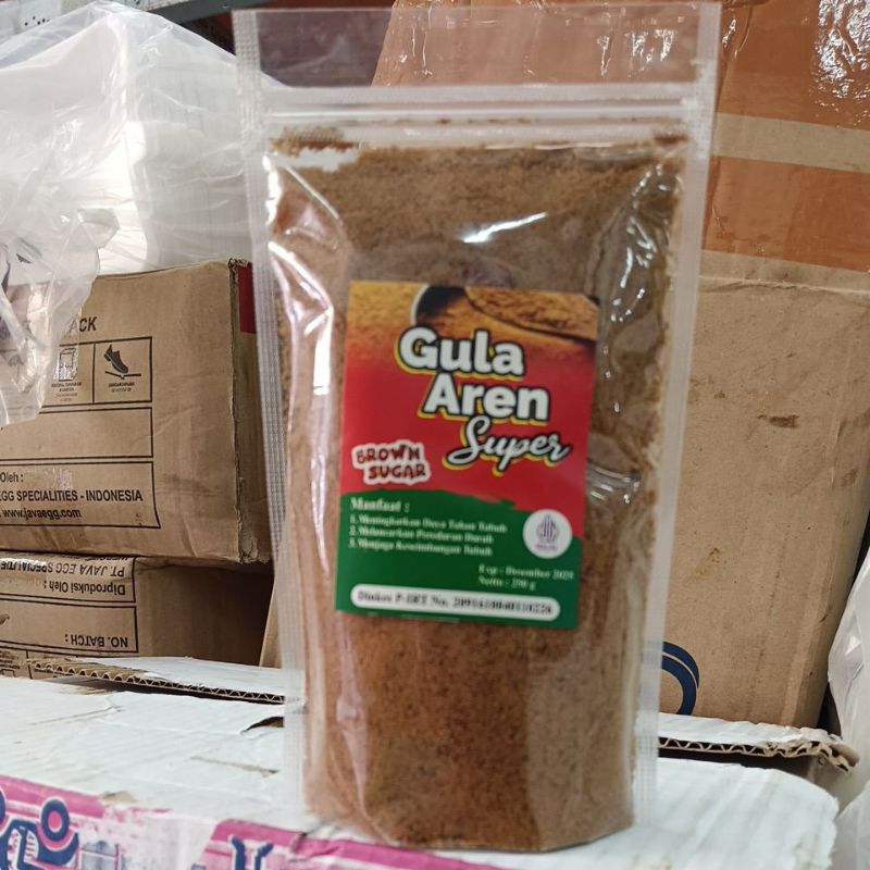 

gula aren semut super 250gr 100%alami