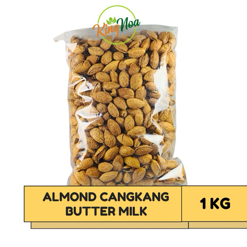 

ALMOND CANGKANG RASA SUSU / MILK BUTTER 1KG/500gr/250gr