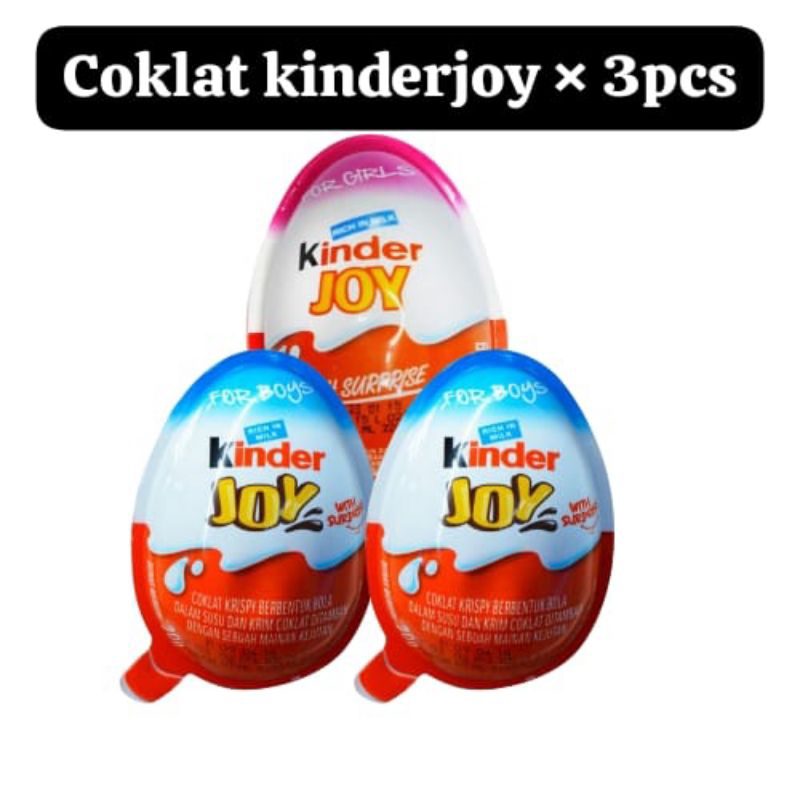 

Buy 1 Get 1Coklat Kinderjoy Girl/Boy 20gr
