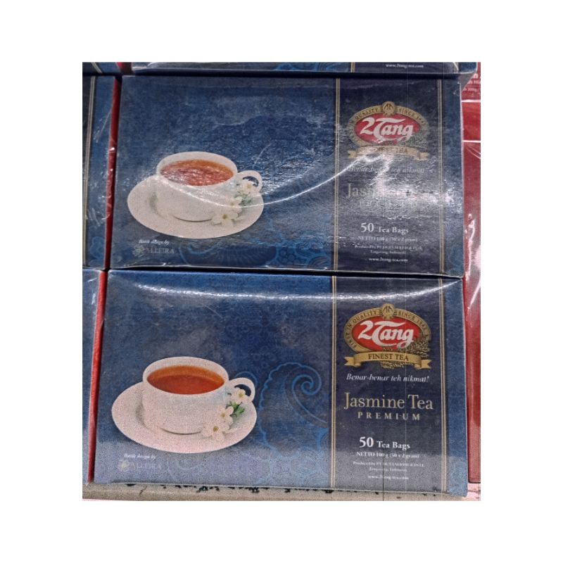 

2 TANG TEH JASMINE PREMIUM 50S ISI 3 BOX