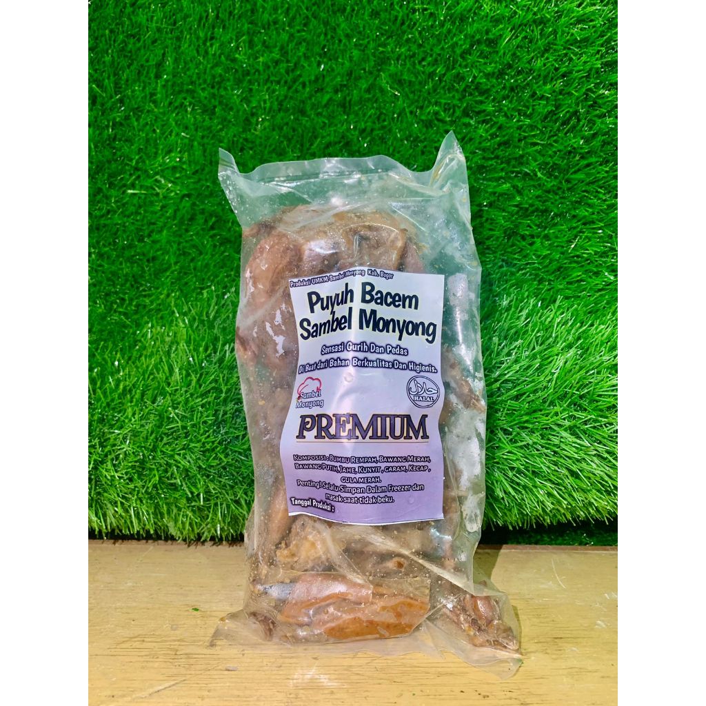 

Puyuh Bacem Sambel Monyong Premium Isi 5 Ekor