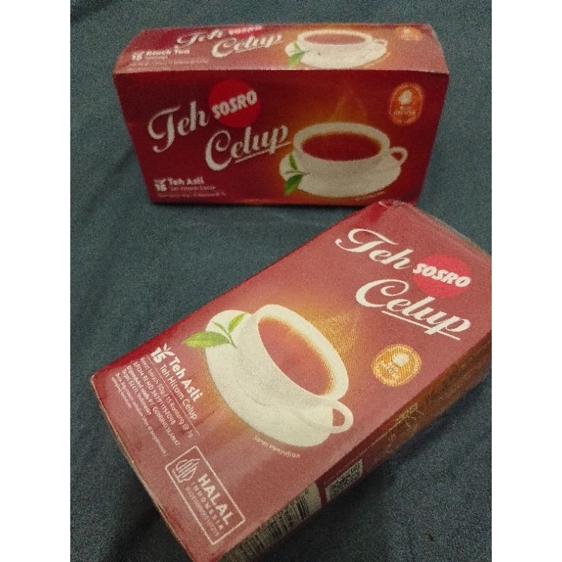 

Teh Celup SOSRO ISI 15 kantong