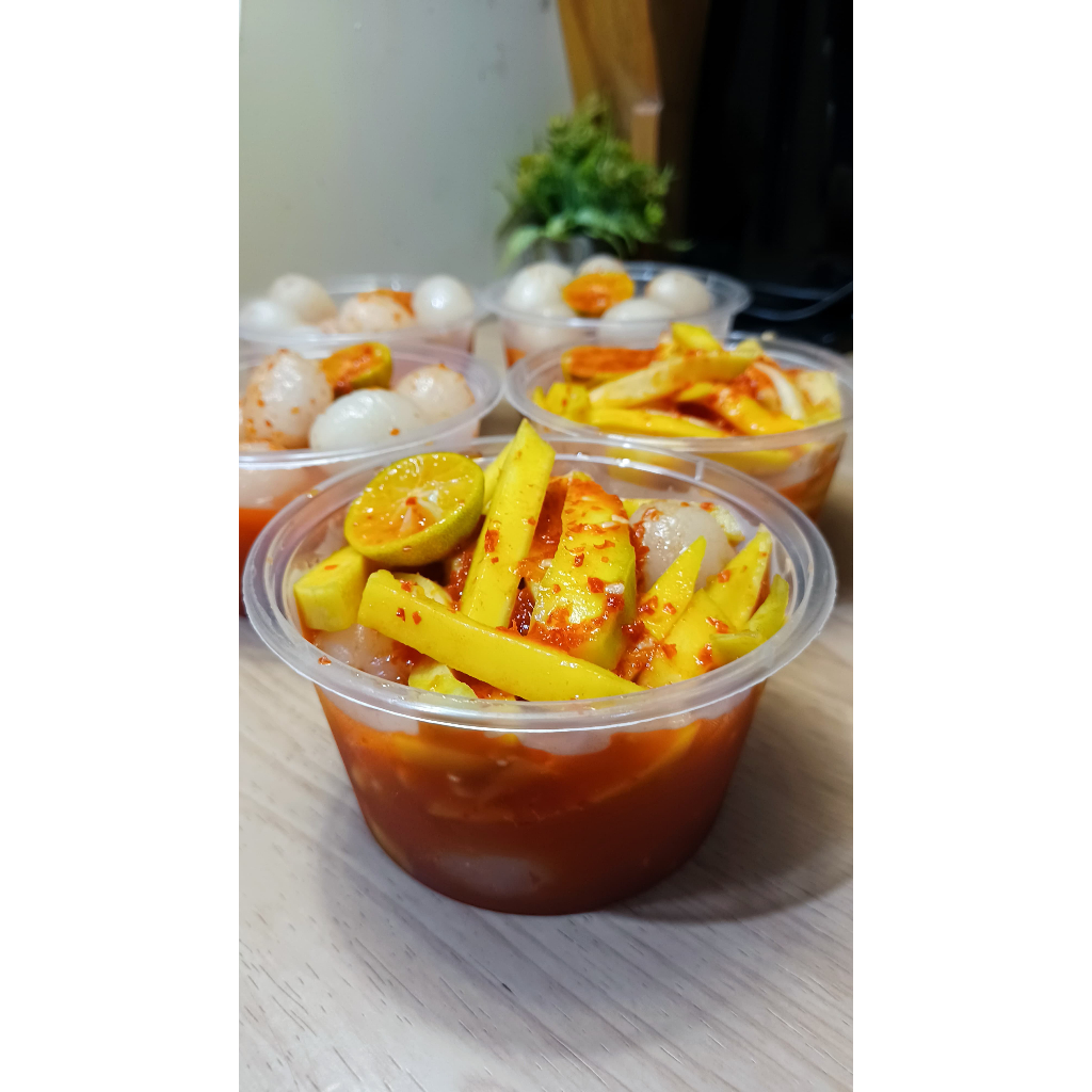 

Rujak Rambutan Mix Mangga Khas Dapurmamaci