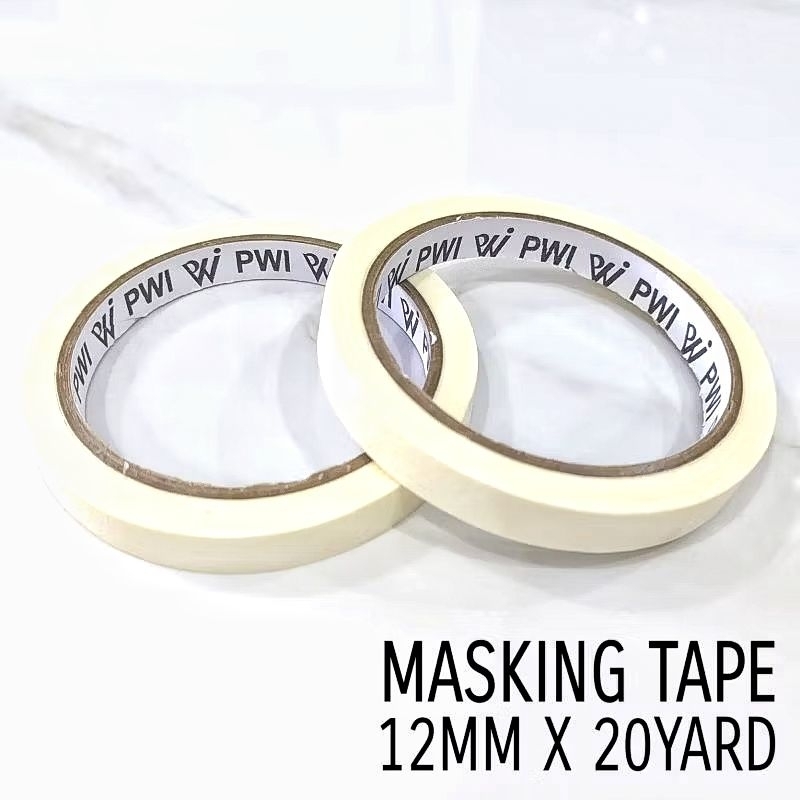 

Selotip kertas pembatas henna celup isolasi masking tape