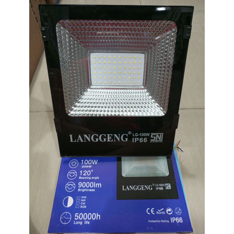 Lampu sorot  Outdoor 100watt Langgeng
