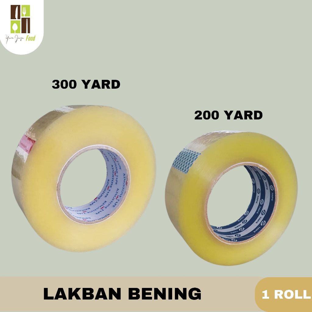 

Lakban Bening Solatape / Solasi / Isolasi 45 mm x 300 yard x 45 micron / Lakban Ekonomis / Murah