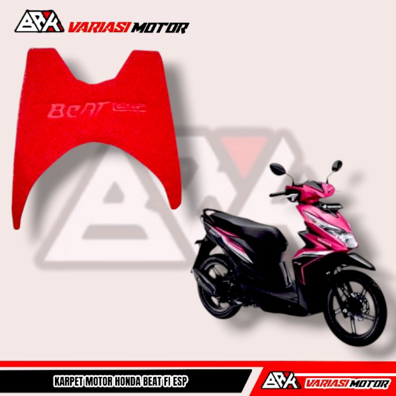 Karpet Motor Beat Karpet Motor Beat Fi Keset Motor Beat FI Esp 2017 - 2019 BRKTebal dan Berkualitas