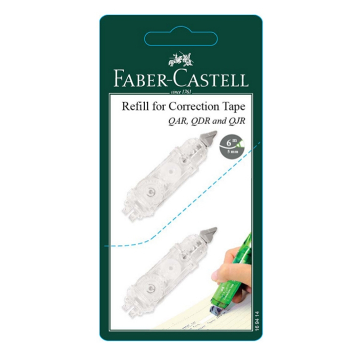 

Refill Correction Tape - Faber Castell QJR-506 & QAR-506 MURAH!
