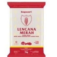 

Bogasari Lencana Merah Tepung Terigu Transparan 1000gram 1kg