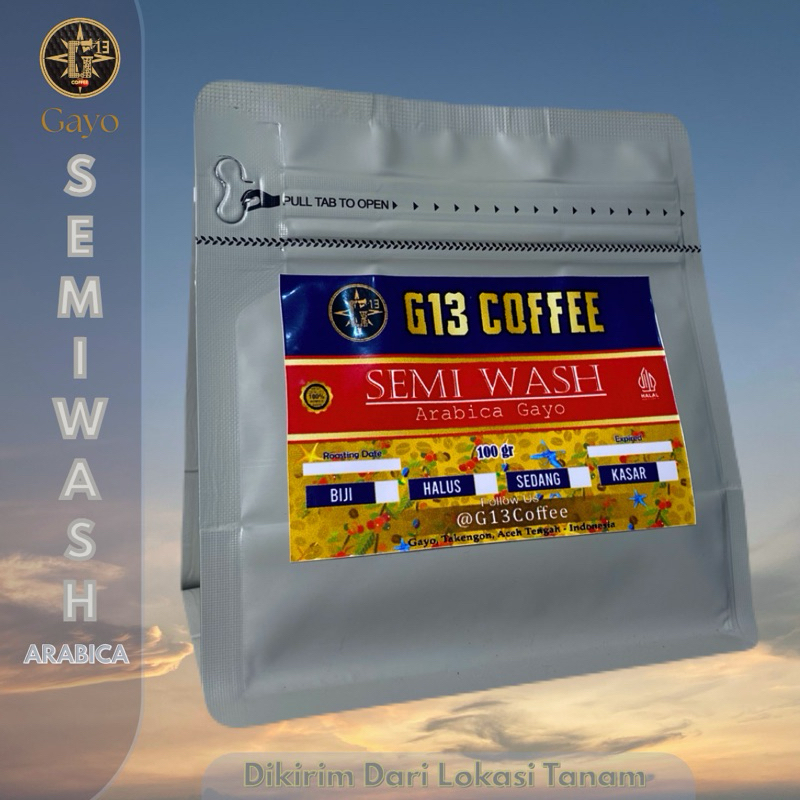 

KOPI GAYO ARABIKA SEMI WASH WET HULL ARABICA ACEH ROASTED BEAN (BIJI/BUBUK)