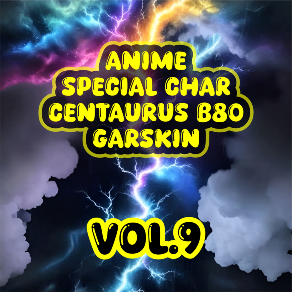 

ANIME STICKER SPECIAL CHAR CENTA B80 (VOL.9)