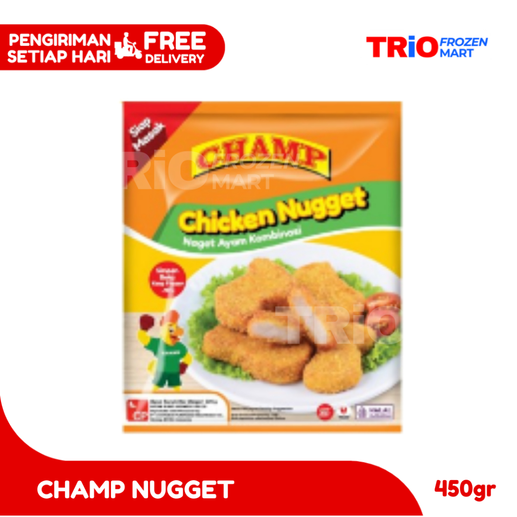 

Champ Chicken Nugget 450gr