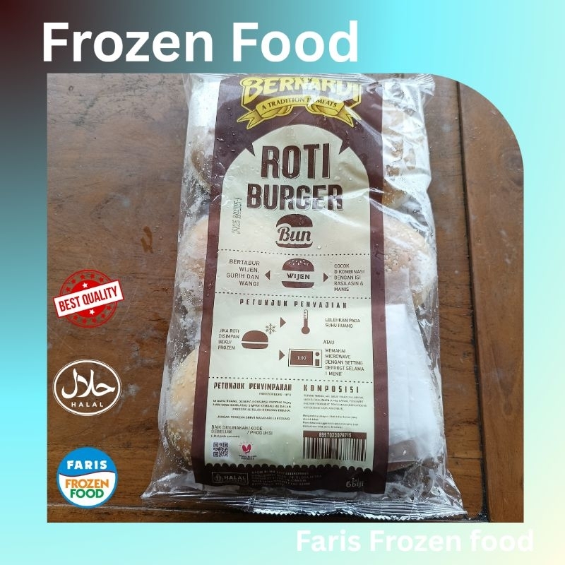

BERNARDI BURGER Bun Wijen isi 6