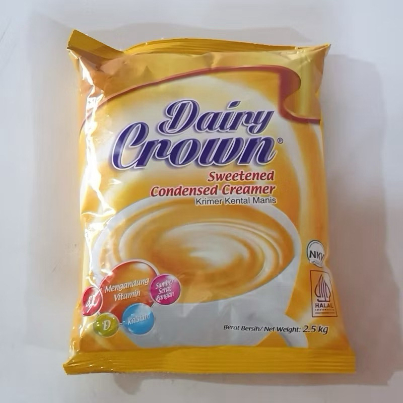 

Susu Dairy Crown 2,5kg / Susu Kental Manis 2.5 KG