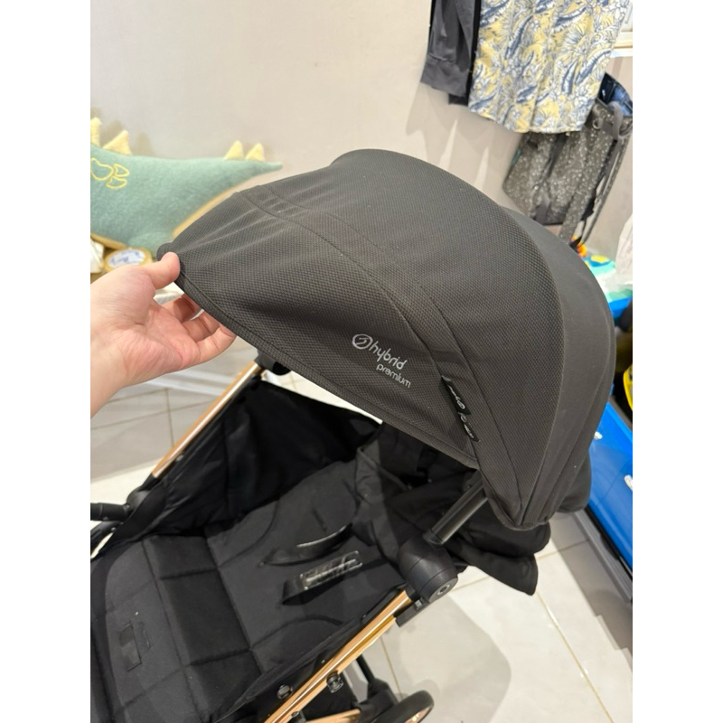 preloved canopy stroller hybrid gravity1 UV A 50+