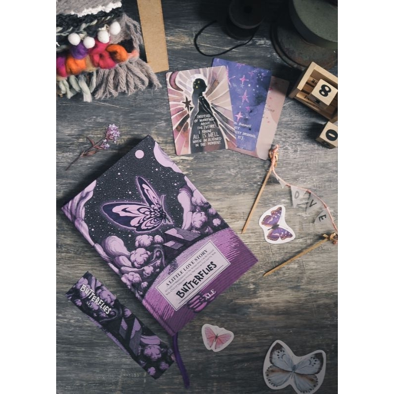 novel preloved butterflies