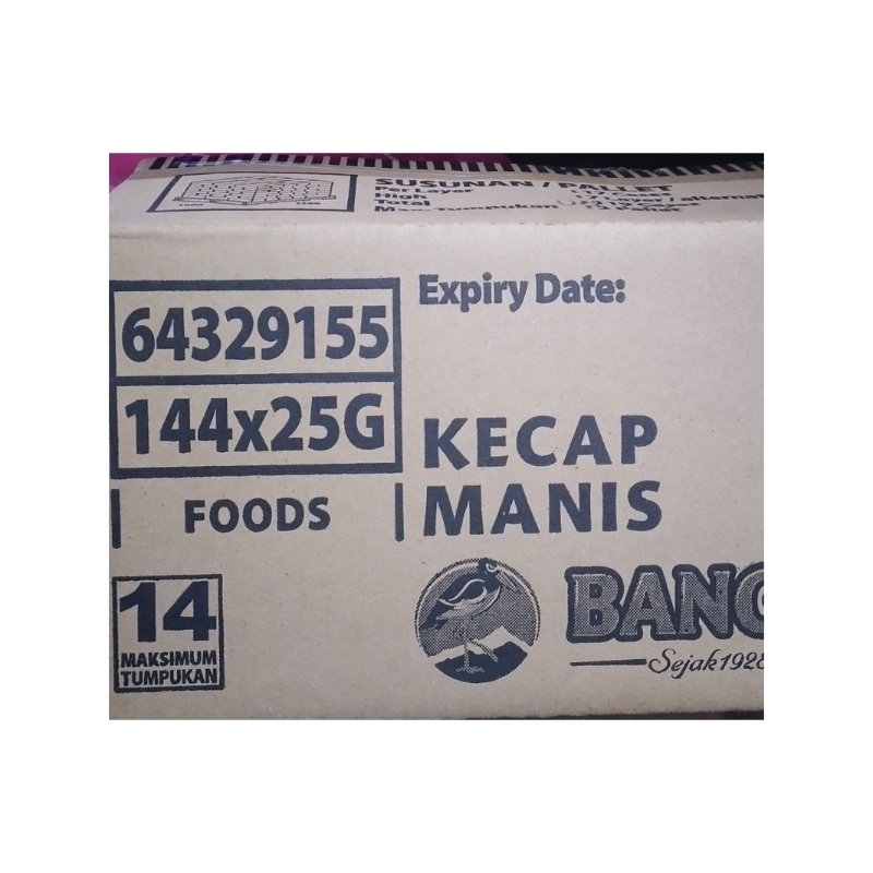 

Kecap Bango 25gr (renceng)