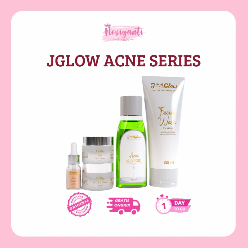 JGLOW PAKET ACNE SULFUR JGLOW ACNE EXTRA ORIGINAL