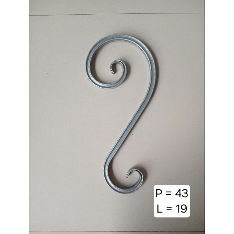 variasi pagar besi holo galvanis